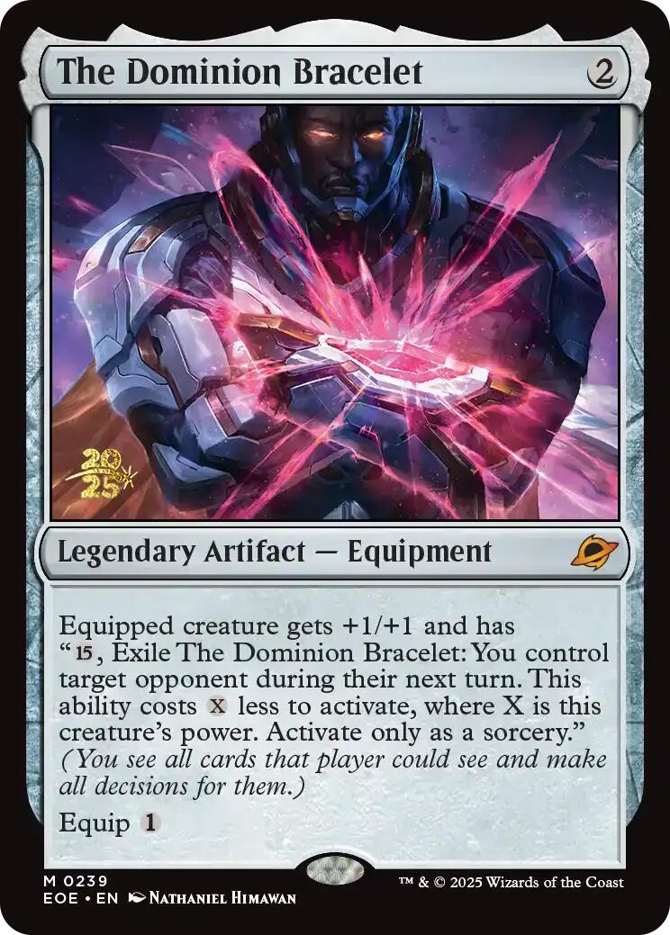 The Dominion Bracelet [Edge of Eternities Prerelease Promos] | Total Play