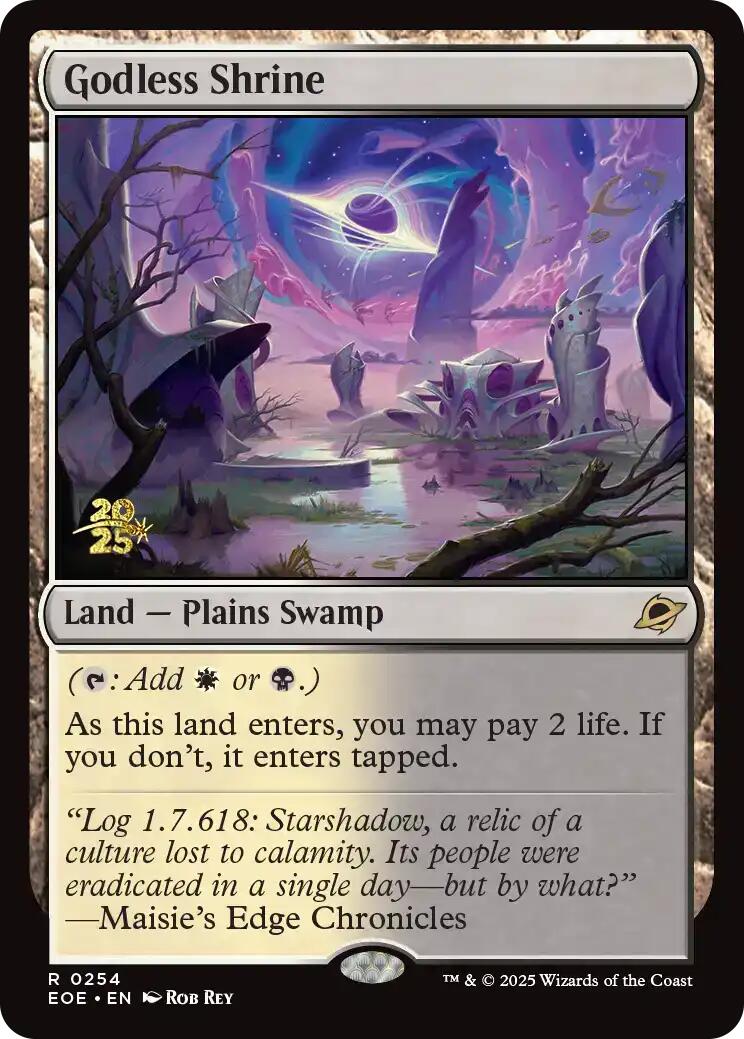 Godless Shrine [Edge of Eternities Prerelease Promos] | Total Play