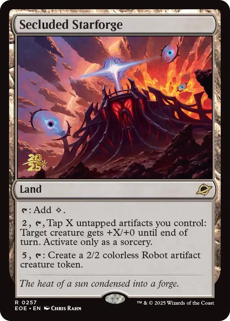 Secluded Starforge [Edge of Eternities Prerelease Promos] | Total Play
