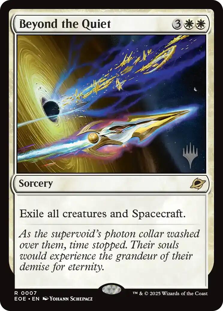 Beyond the Quiet [Edge of Eternities Promo Pack] | Total Play
