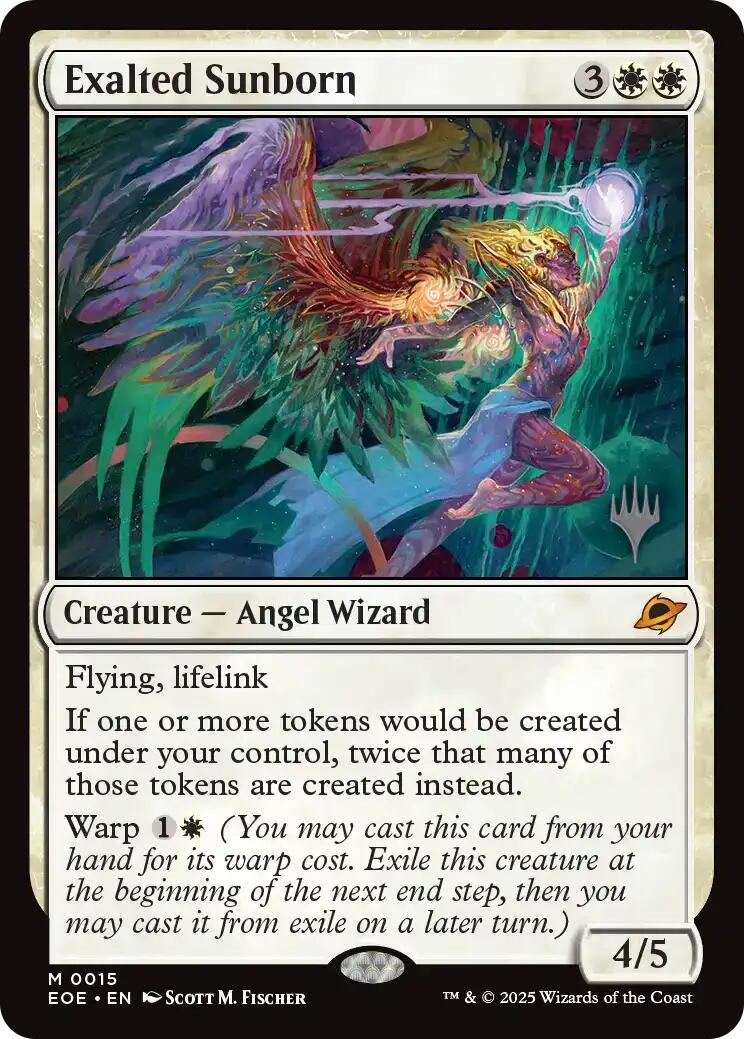 Exalted Sunborn [Edge of Eternities Promo Pack] | Total Play