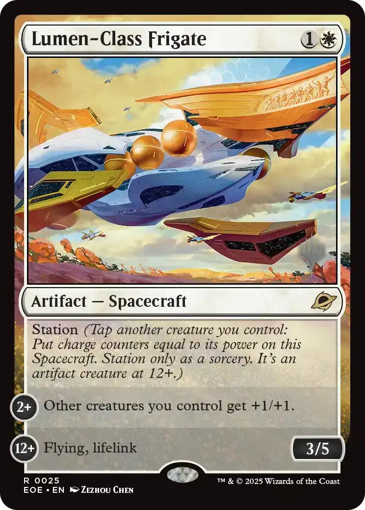 Lumen-Class Frigate [Edge of Eternities Promo Pack] | Total Play