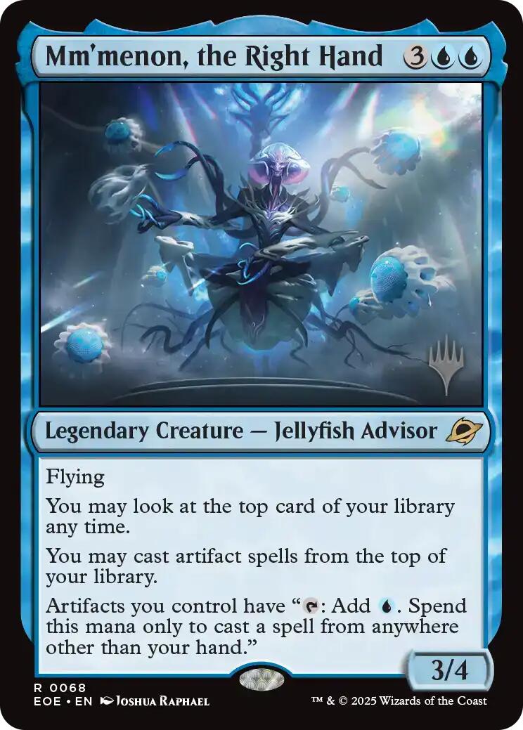 Mm'menon, the Right Hand [Edge of Eternities Promo Pack] | Total Play