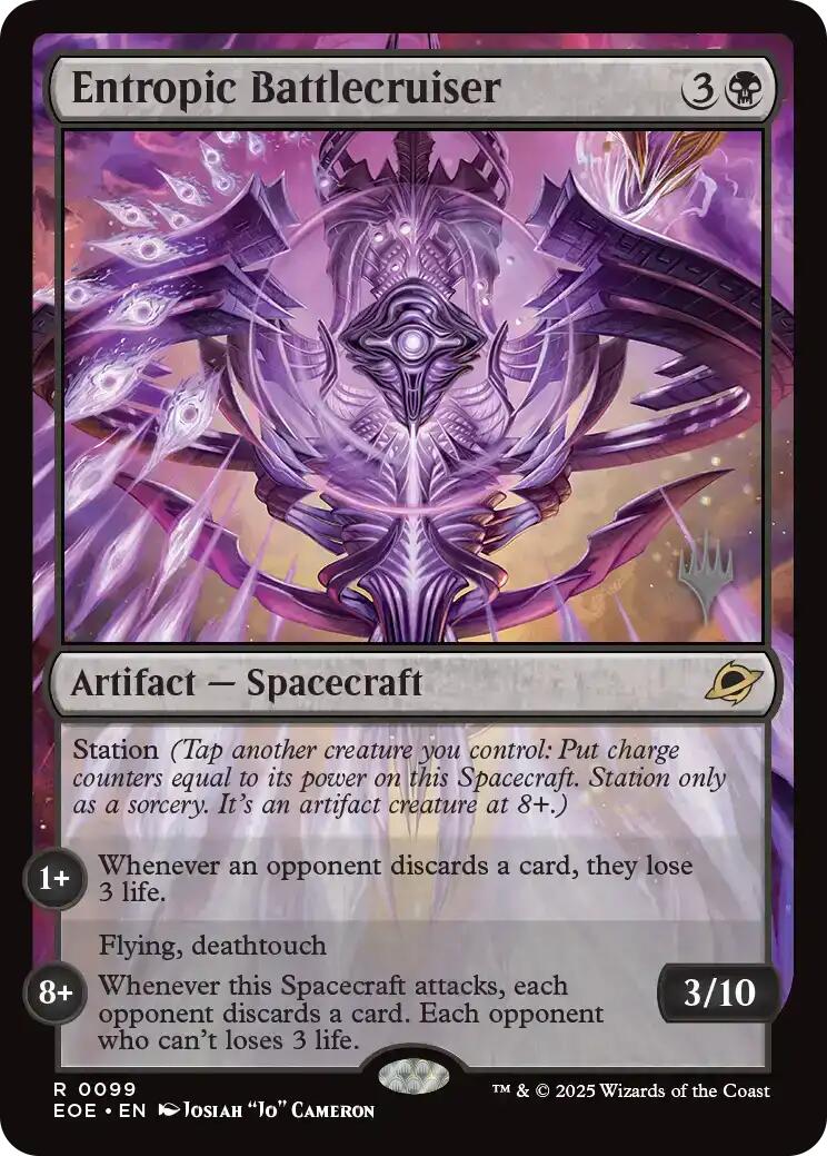 Entropic Battlecruiser [Edge of Eternities Promo Pack] | Total Play
