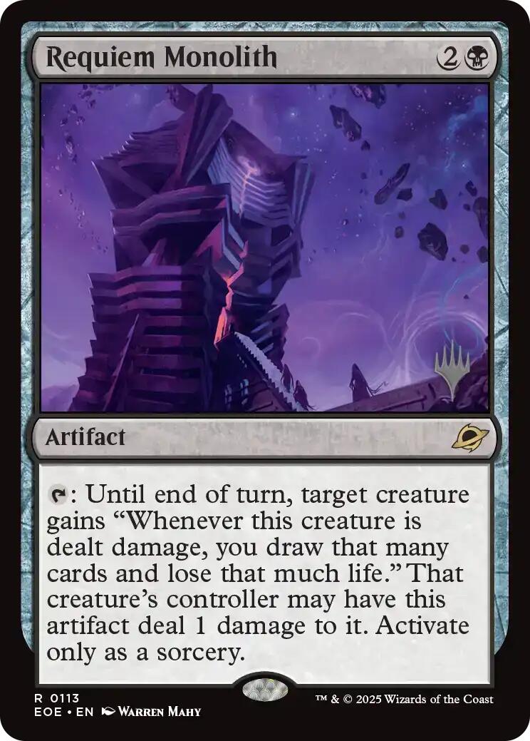 Requiem Monolith [Edge of Eternities Promo Pack] | Total Play