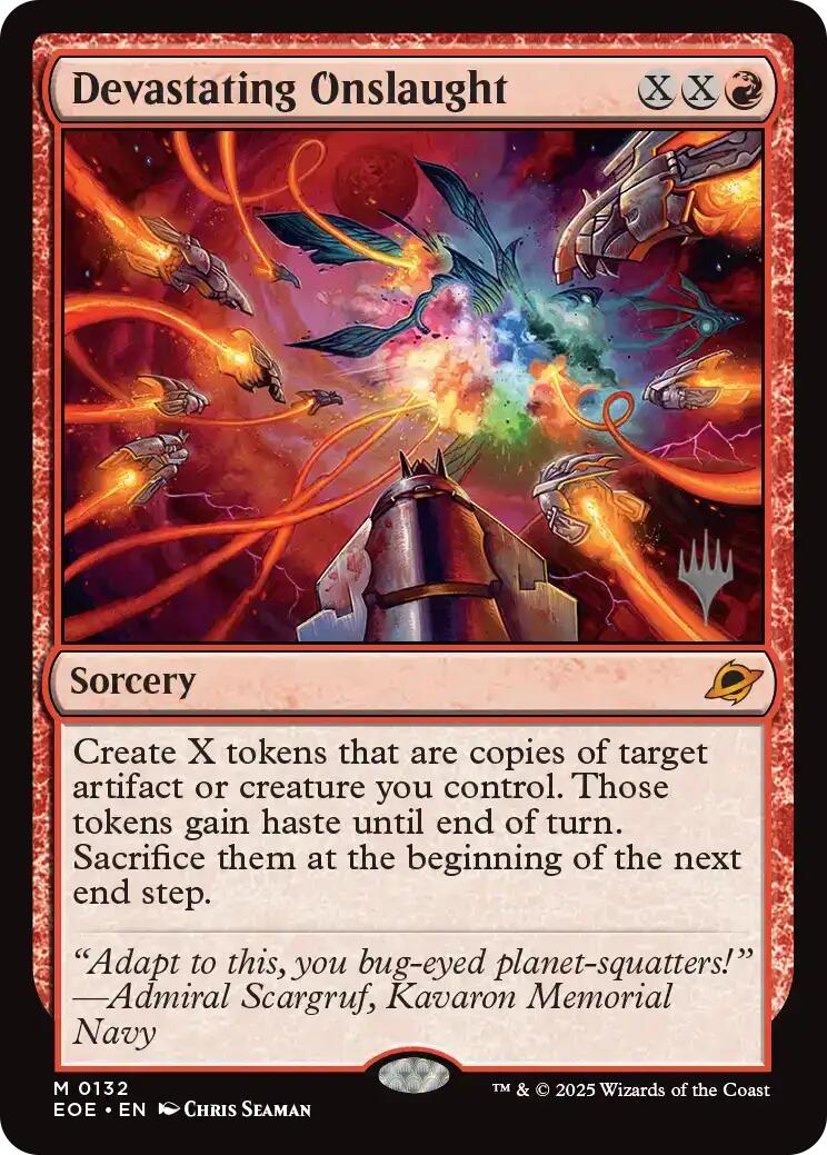 Devastating Onslaught [Edge of Eternities Promo Pack] | Total Play
