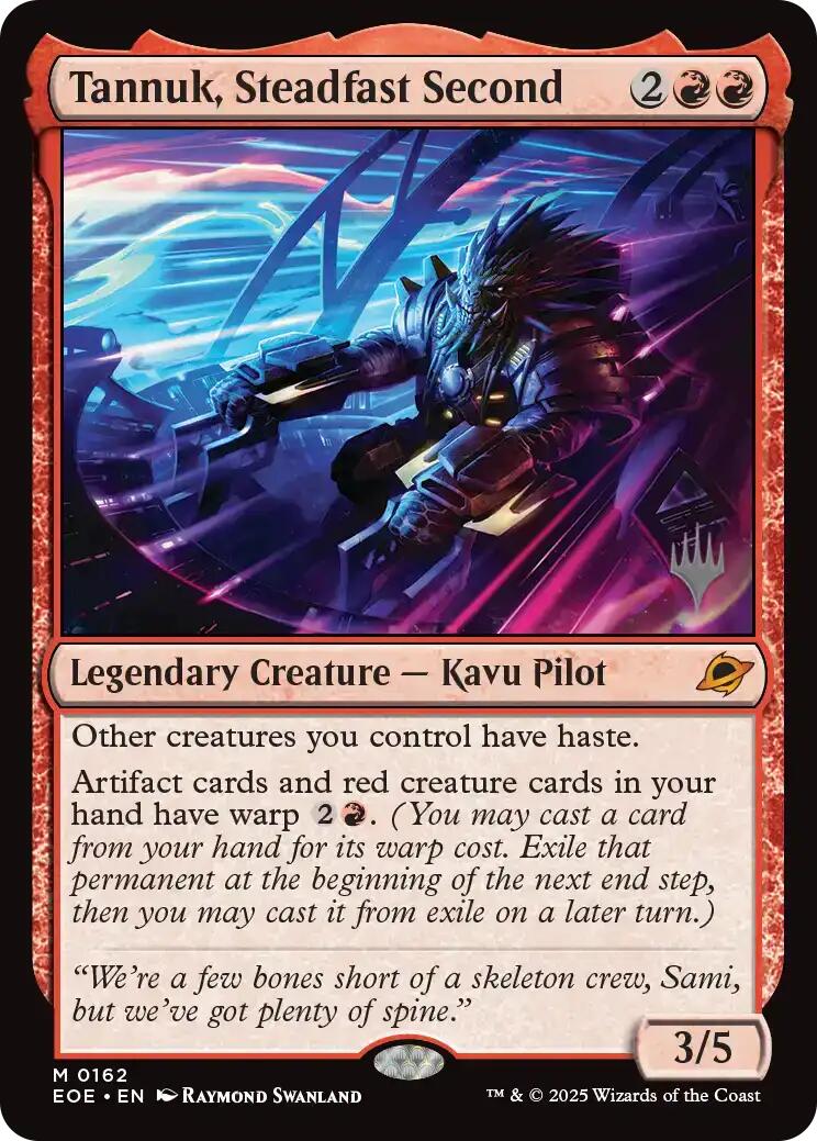 Tannuk, Steadfast Second [Edge of Eternities Promo Pack] | Total Play