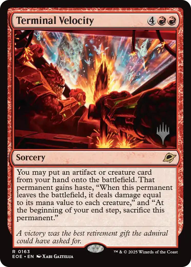 Terminal Velocity [Edge of Eternities Promo Pack] | Total Play