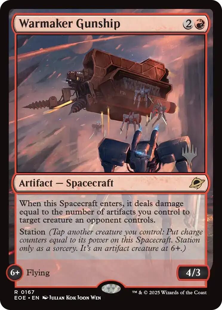 Warmaker Gunship [Edge of Eternities Promo Pack] | Total Play