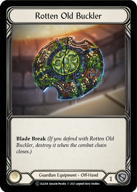 Rotten Old Buckler [U-ELE204] (Tales of Aria Unlimited)  Unlimited Rainbow Foil | Total Play