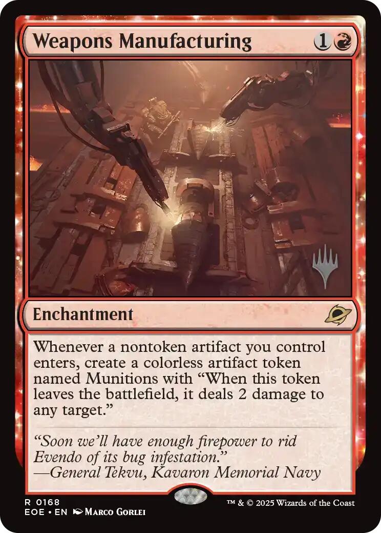 Weapons Manufacturing [Edge of Eternities Promo Pack] | Total Play