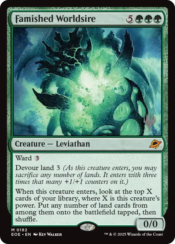 Famished Worldsire [Edge of Eternities Promo Pack] | Total Play