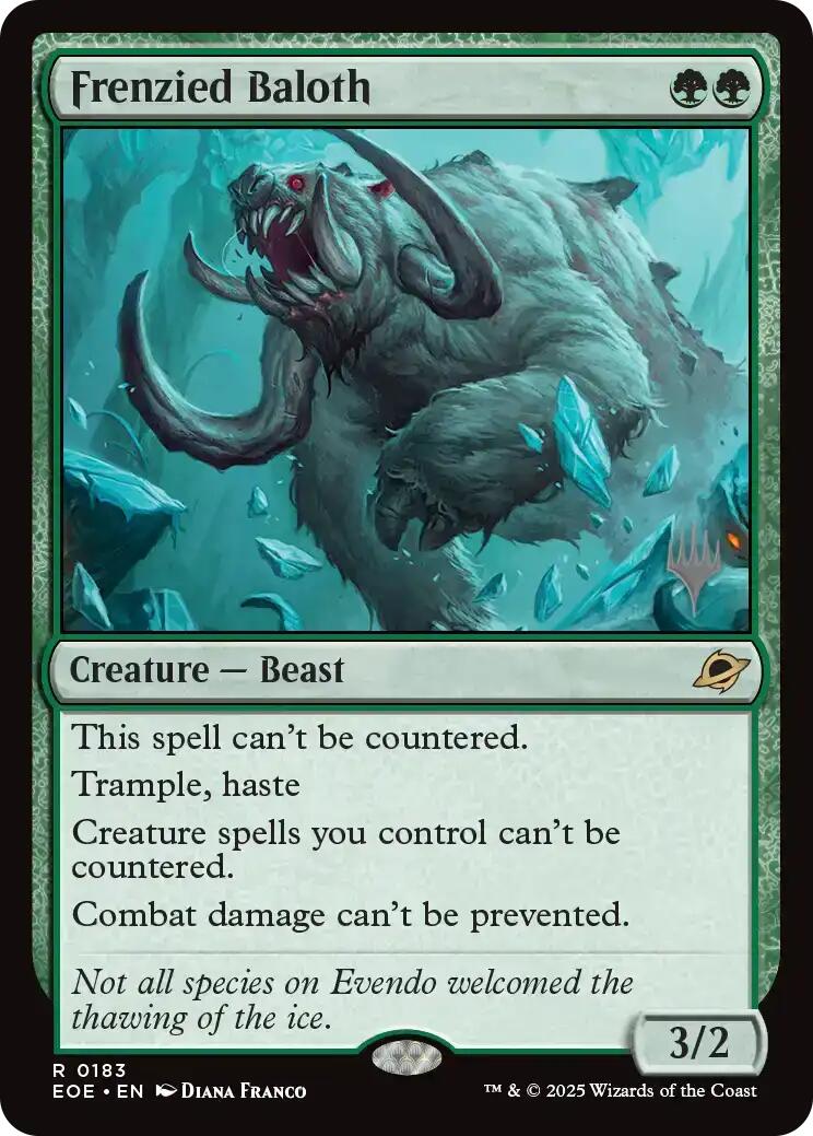 Frenzied Baloth [Edge of Eternities Promo Pack] | Total Play