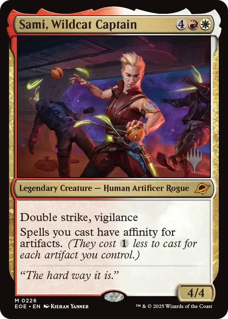 Sami, Wildcat Captain [Edge of Eternities Promo Pack] | Total Play