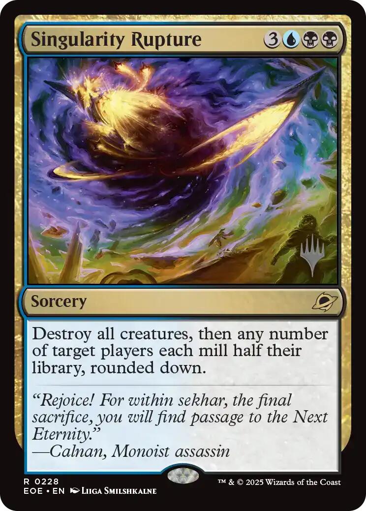 Singularity Rupture (Promo Pack) [Edge of Eternities Promo Pack] | Total Play