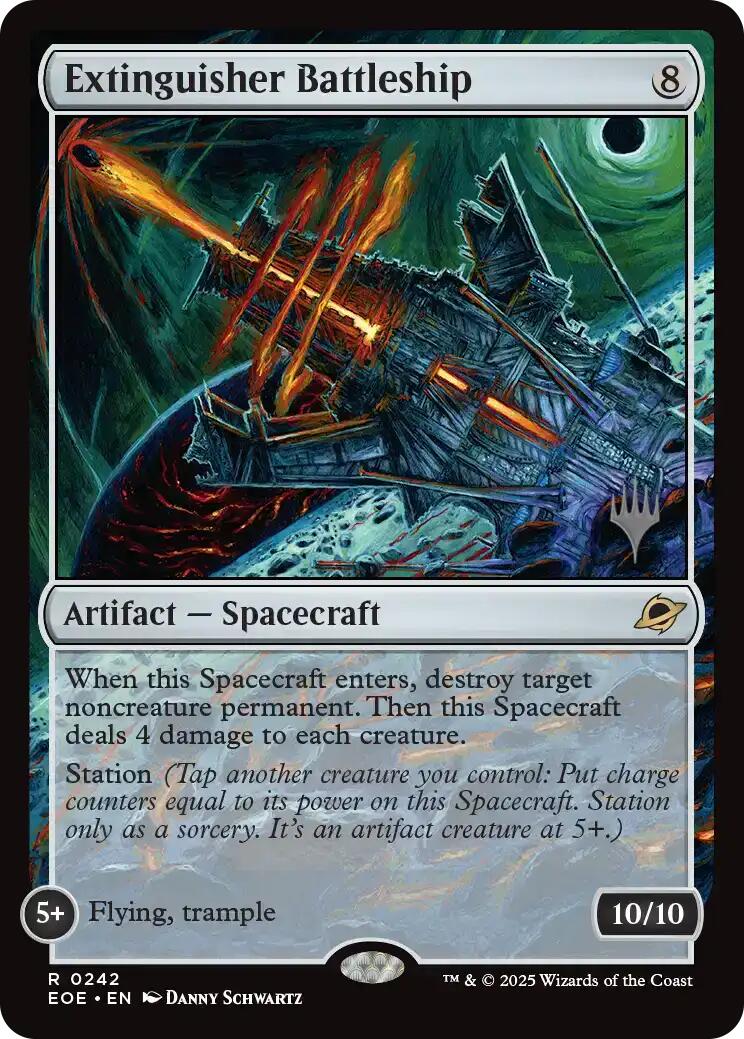 Extinguisher Battleship [Edge of Eternities Promo Pack] | Total Play
