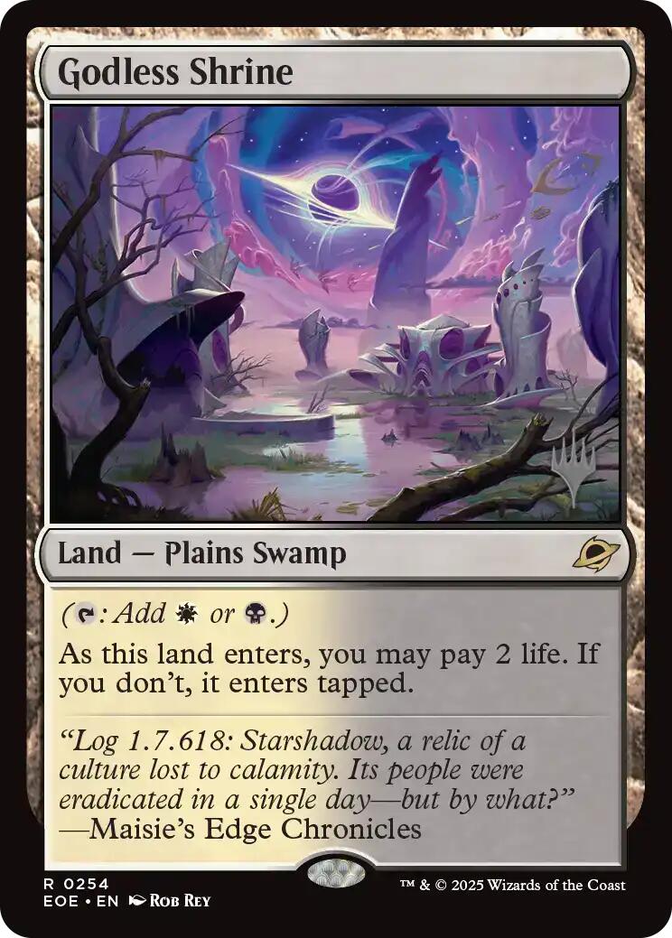Godless Shrine [Edge of Eternities Promo Pack] | Total Play
