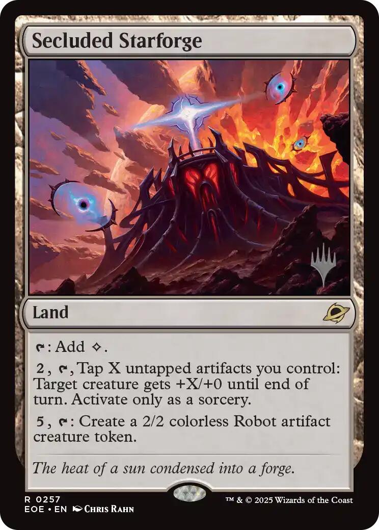 Secluded Starforge [Edge of Eternities Promo Pack] | Total Play