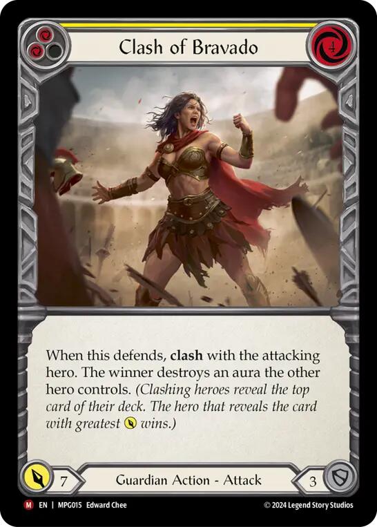 Clash of Bravado [MPG015] (Mastery Pack Guardian) | Total Play