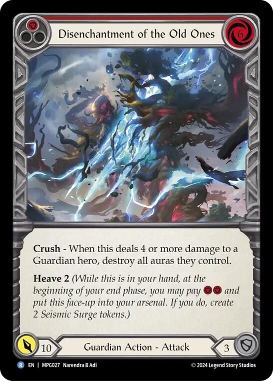 Disenchantment of the Old Ones [MPG027] (Mastery Pack Guardian) | Total Play