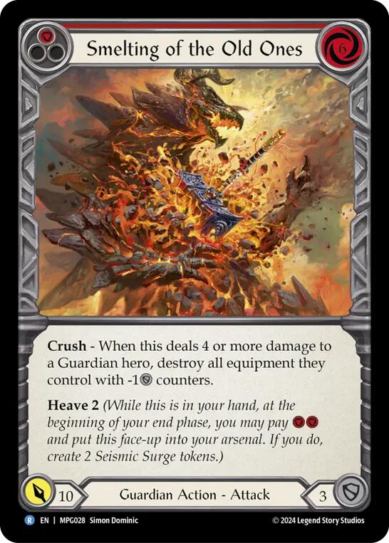 Smelting of the Old Ones [MPG028] (Mastery Pack Guardian)  Rainbow Foil | Total Play