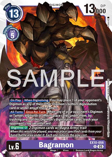 Bagramon [EX10-056] [Sinister Order] | Total Play