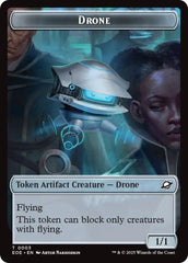 Drone // Lander (0005) Doubled-Sided Token [Edge of Eternities Tokens] | Total Play