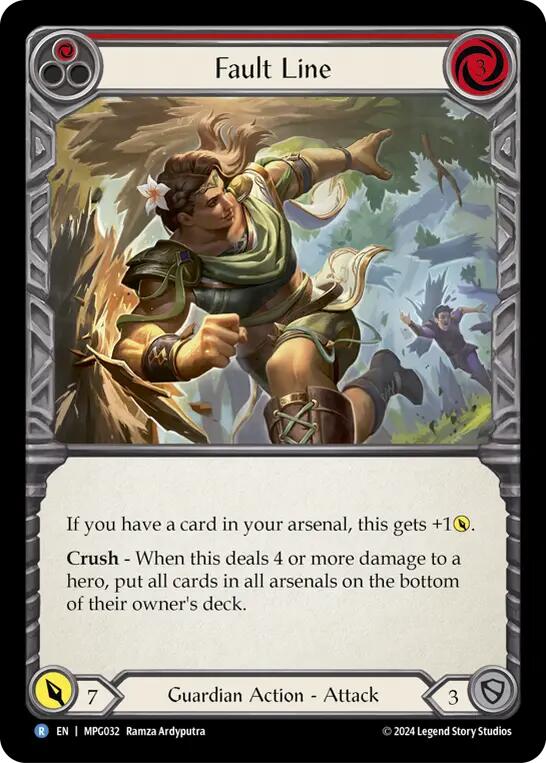 Fault Line [MPG032] (Mastery Pack Guardian)  Rainbow Foil | Total Play