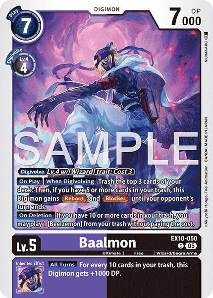 Baalmon [EX10-050] [Sinister Order] | Total Play