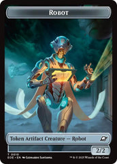 Robot // Lander (0006) Double-Sided Token [Edge of Eternities Tokens] | Total Play