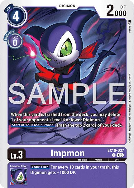 Impmon [EX10-037] [Sinister Order] | Total Play