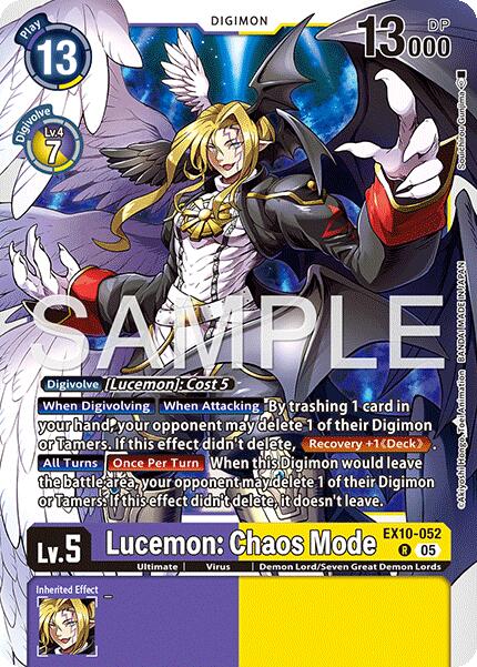 Lucemon: Chaos Mode [EX10-052] [Sinister Order] | Total Play