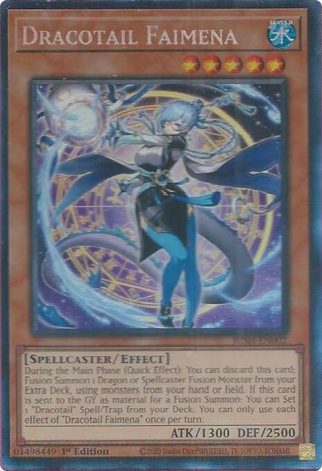 Dracotail Faimena (CR) [JUSH-EN002] Collector's Rare | Total Play