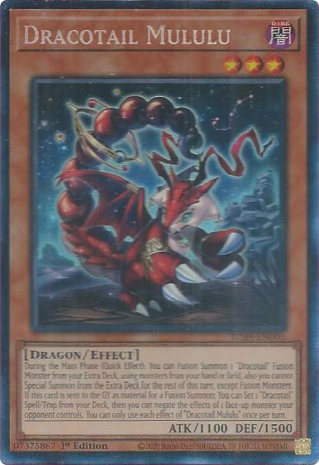 Dracotail Mululu (CR) [JUSH-EN005] Collector's Rare | Total Play