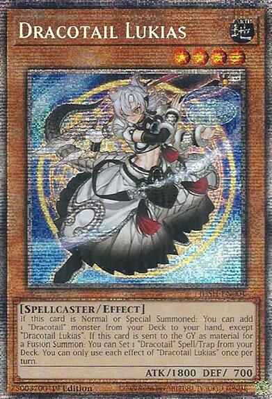 Dracotail Lukias (Starlight Rare) [JUSH-EN001] Starlight Rare | Total Play