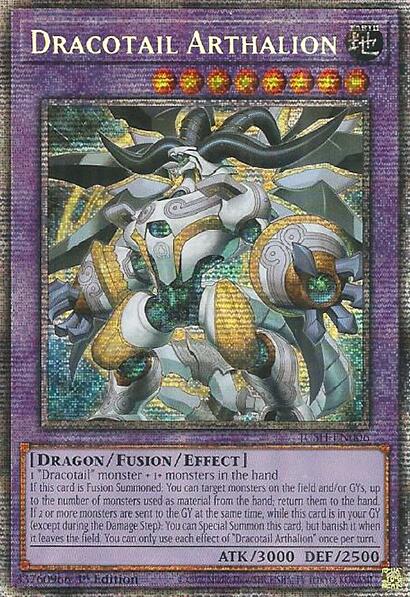 Dracotail Arthalion (Starlight Rare) [JUSH-EN006] Starlight Rare | Total Play