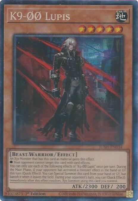 K9-00 Lupis (CR) [JUSH-EN034] Collector's Rare | Total Play