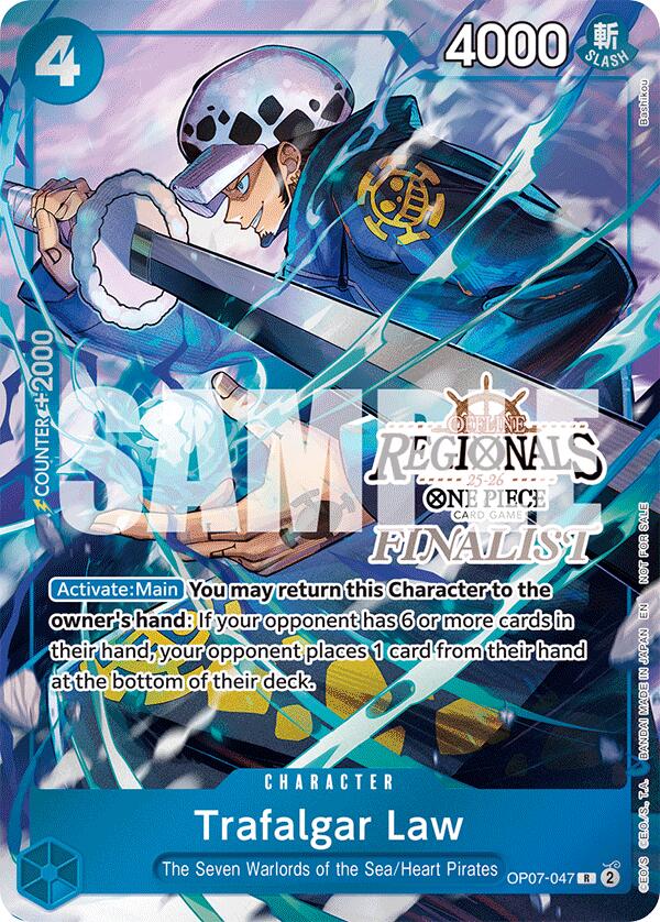 Trafalgar Law (Offline Regional Finalist Card Set 2025 Vol.2) [One Piece Promotion Cards] | Total Play