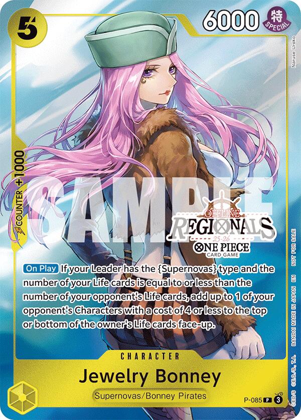 Jewelry Bonney (Offline Regional Participation Pack 2025 Vol.2) [One Piece Promotion Cards] | Total Play