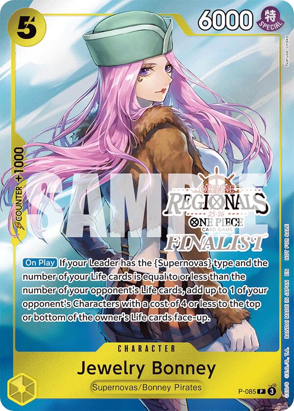 Jewelry Bonney (Offline Regional Finalist Card Set 2025 Vol.2) [One Piece Promotion Cards] | Total Play