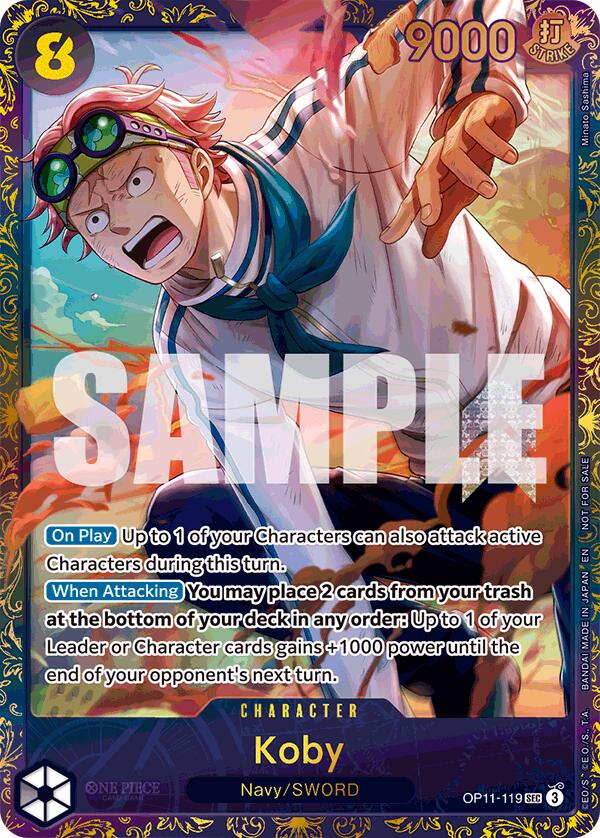 Koby (Treasure Cup August 2025) [One Piece Promotion Cards] | Total Play