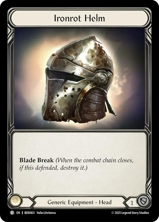 Ironrot Helm [BDD003] (Bravo Demo Deck) | Total Play