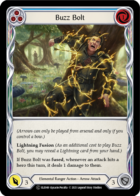 Buzz Bolt (Blue) [U-ELE049] (Tales of Aria Unlimited)  Unlimited Normal | Total Play