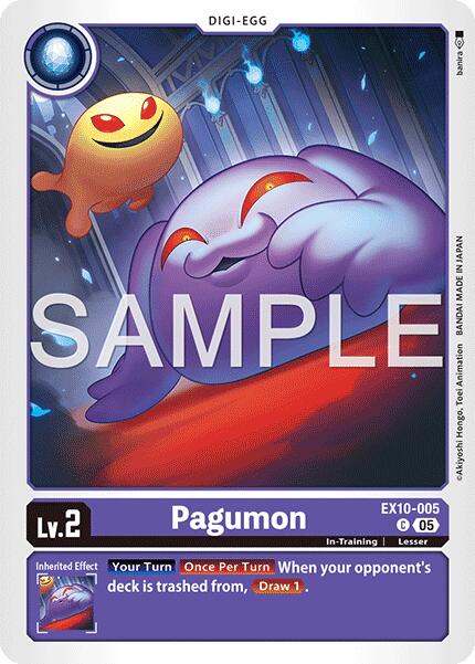 Pagumon [EX10-005] [Sinister Order] | Total Play