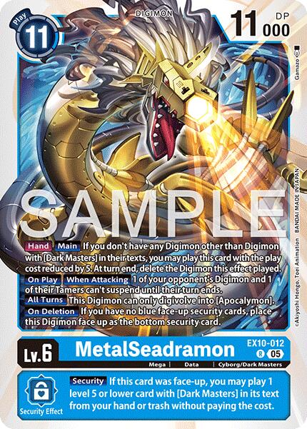 MetalSeadramon [EX10-012] [Sinister Order] | Total Play
