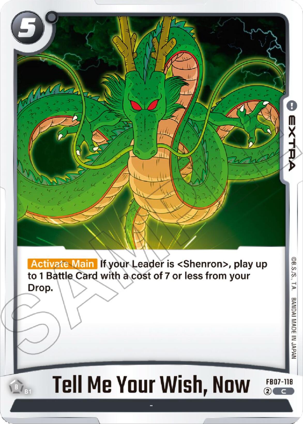 Tell Me Your Wish, Now [Wish For Shenron] | Total Play