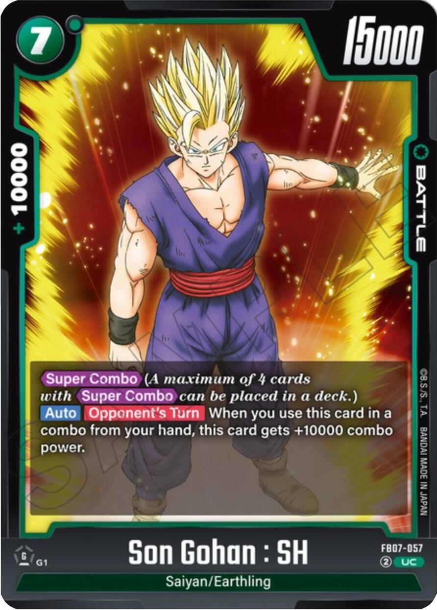 Son Gohan : SH (FB07-057) [Wish For Shenron] | Total Play