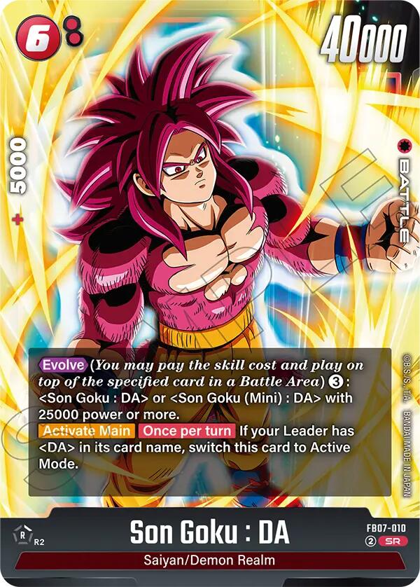 Son Goku : DA (FB07-010) [Wish For Shenron] | Total Play
