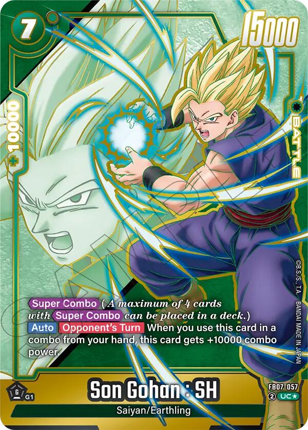 Son Gohan : SH (FB07-057) (Alternate Art) [Wish For Shenron] | Total Play