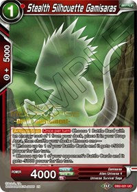 Stealth Silhouette Gamisaras (Divine Multiverse Draft Tournament) (DB2-021) [Tournament Promotion Cards] | Total Play